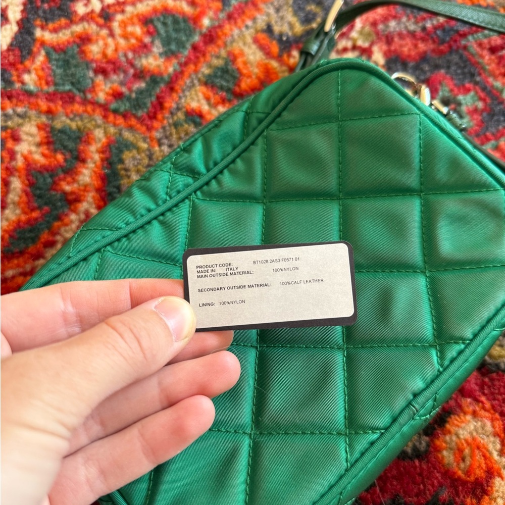 Prada Nylon Tessuto Impuntu Quilted Crossbody Bag - Picture 3 of 5